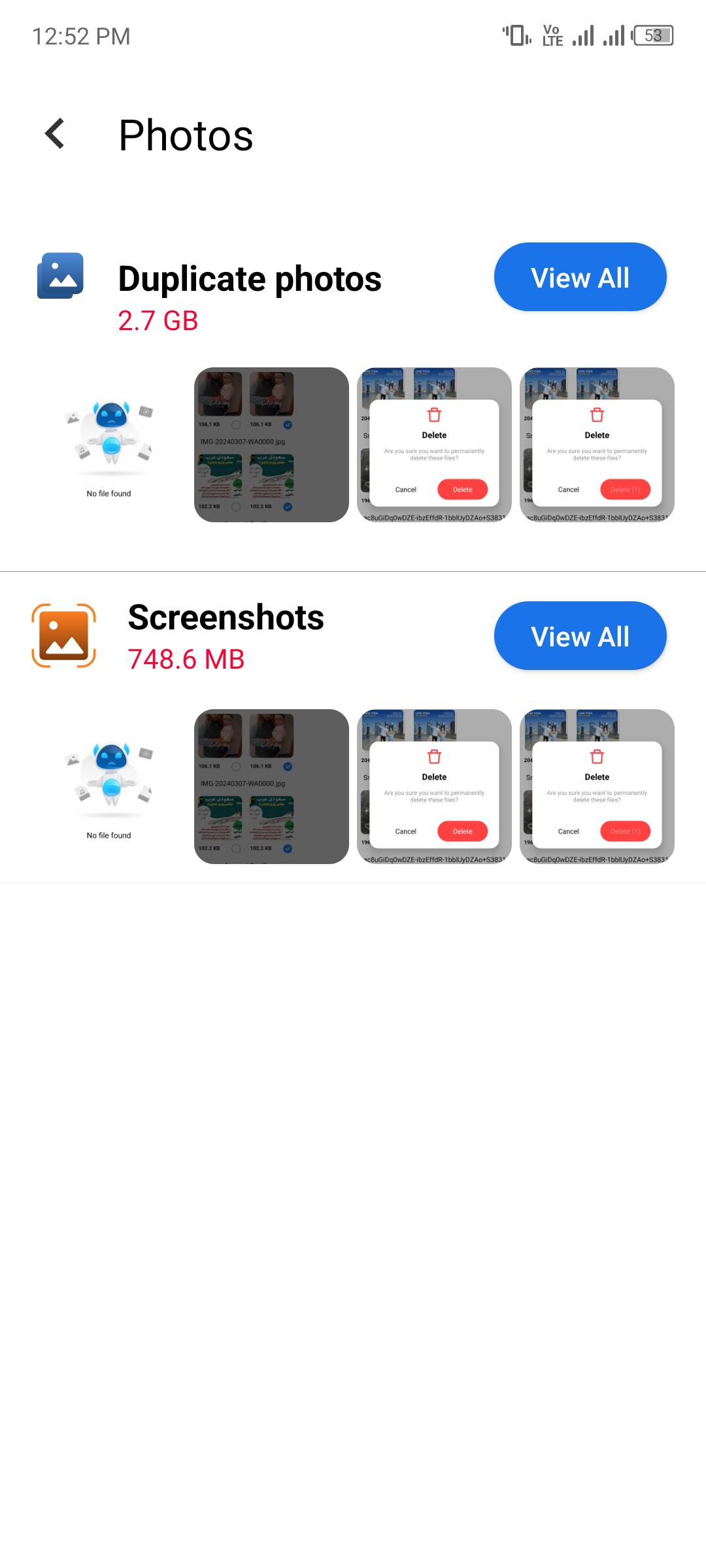 Phone Cleaner app screenshot 1